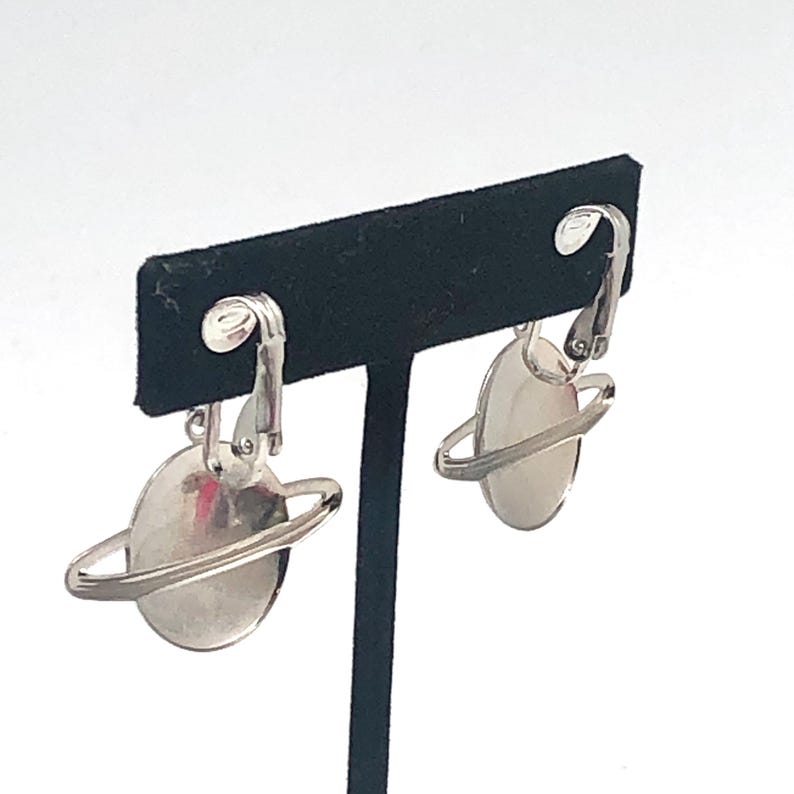 Neptune Planet Earrings image 3