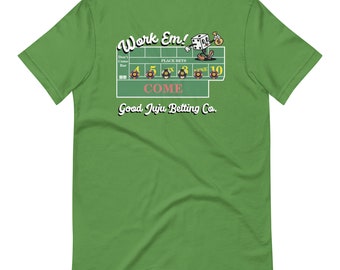 Work Em! - Craps Table 2-Sided T (4 Color Options)