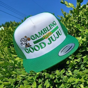 Gambling With Good JuJu - Craps Mascot Lucky Hat