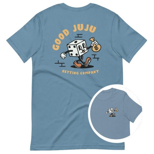 Good JuJu - 2-Sided Gambling Mascot T-Shirt (7 Color Options)