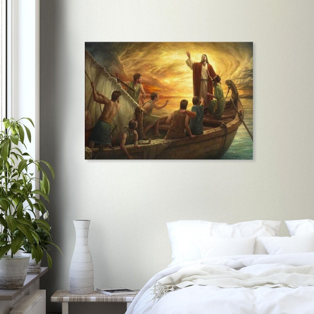 Jesus Canva, Jesus Wall Art, Jesus Artwork, Jesus Oil Painting ...