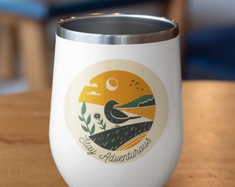Vaso de vino - Mantente aventurero