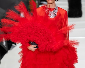 Elegant Sheer Tulle Dress