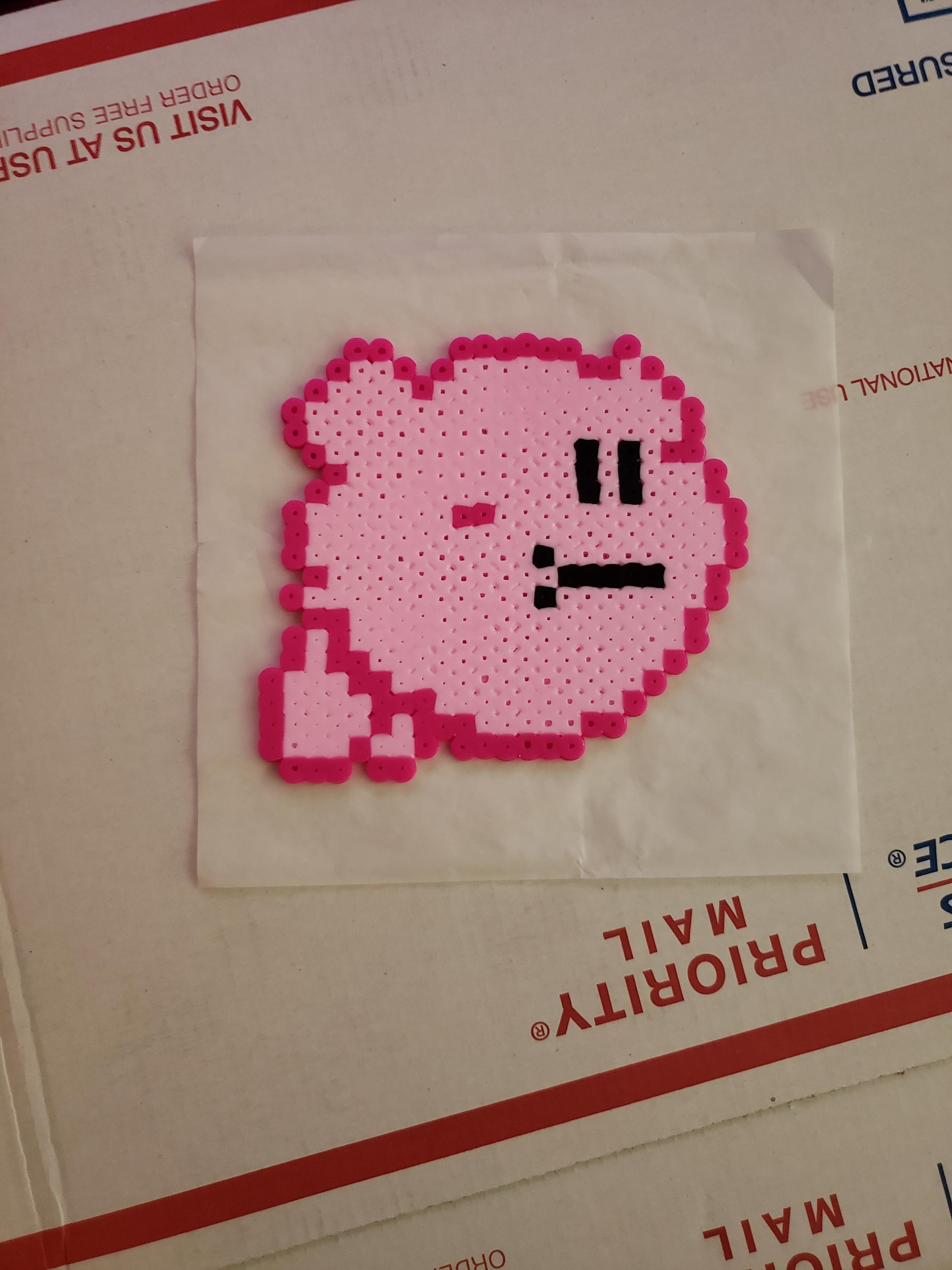 Kirby Perler Fuse Bead Pixel Art Nintendo Super Smash Bros - Etsy Australia