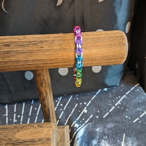 Colorful Byzantine Chainmaille Bracelets