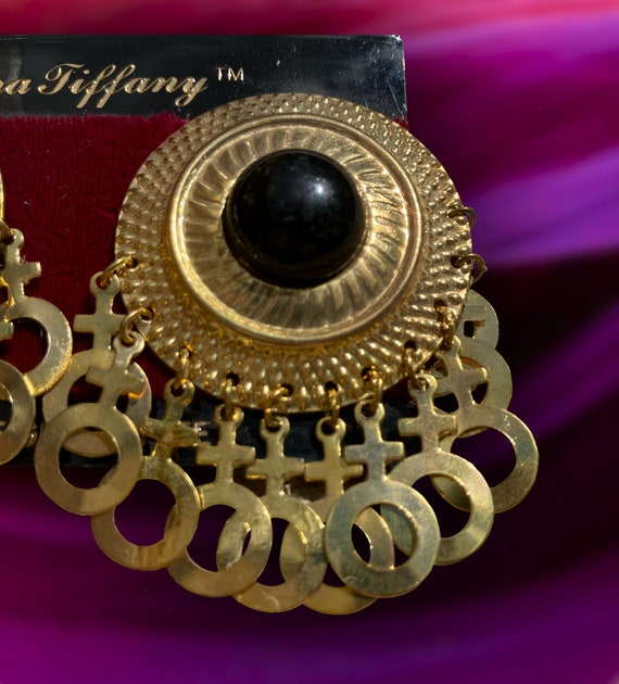 Debra Tiffany Female Medallion Stud Earrings - image 3