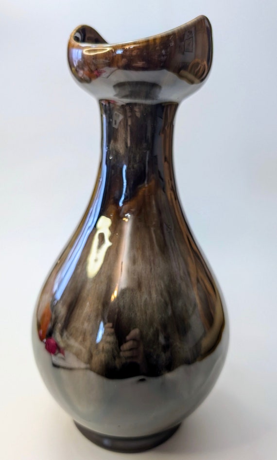 Vintage - Pottery Vase by Huronia - Marked Canada 54 - 12'' Tall