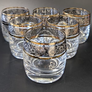 Prachtige set van 6 whisky-/scotch-/cognacglazen - Bohemia Cristal - 3,5&#39;&#39; hoog