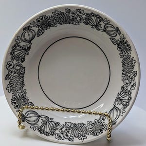 Vintage Grindley Manitou Ironstone - made in England - soup bowl