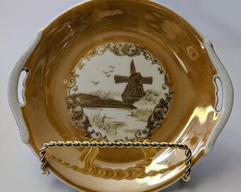 ヴィンテージ - 金彩装飾皿、銘入り - 日本製 - 直径6インチ - Etsy 日本