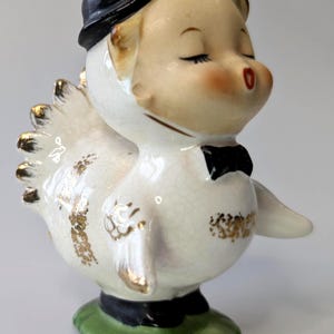 Vintage &#39;50s - Pepper Shaker - Napco Anthropomorphic Valentine - Replacement Piece - 3.25&#39;&#39; long