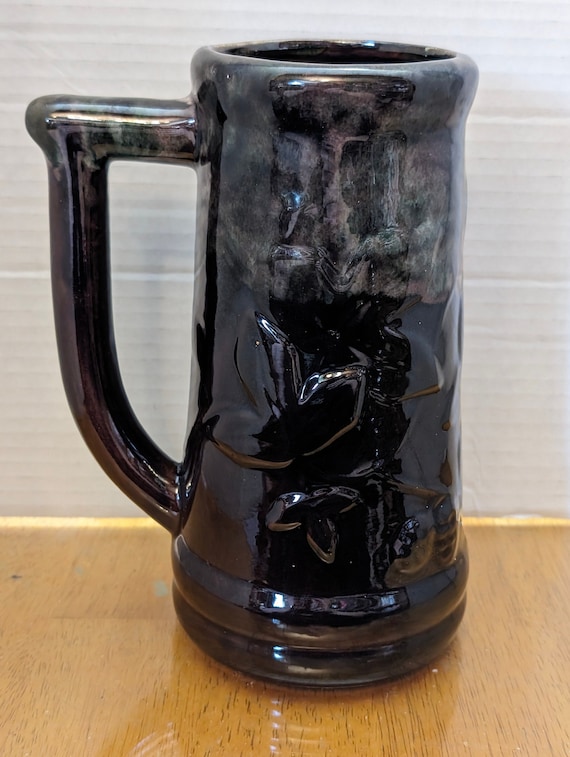 Vintage - Buck Labatt - Beer Stein - Poterie de Beauce - 8''haut