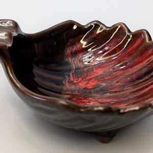 Vintage - Pottery Ashtray Marked Canada McMaster - 4.5''long x3.5'' tall