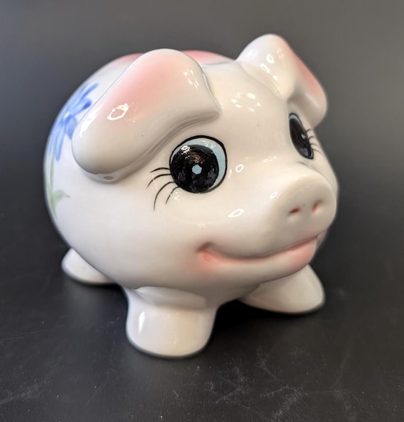 Vintage - Bank / Piggy Bank - PIG - PIGGY - 3.5''tall