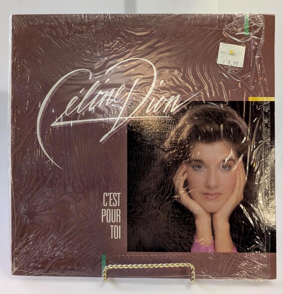 Vintage - 1985 Celine Dion - Album ''C'est pour toi'' - French - Very good condition