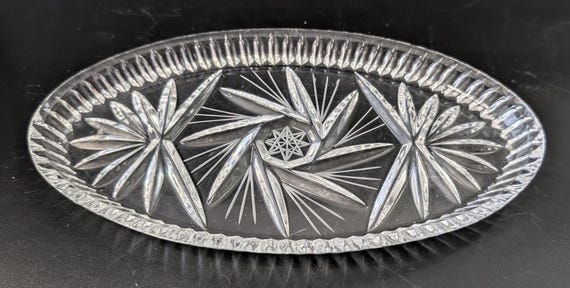Vintage - Tray - Pinwheel pattern - replacement piece - measures 8'' long x 4.5'' wide