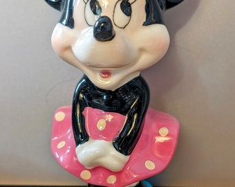 ミニーマウスの陶器の置物 - Etsy 日本