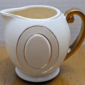 Vintage Creamer - Cream Jug - Japan - Hand Painted - 3.25&quot; Tall