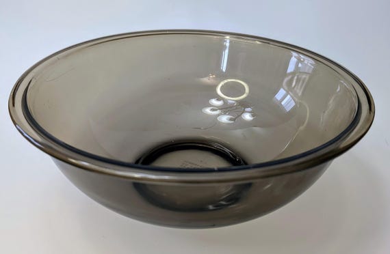 Vintage - Mixing Dish / Bowl - Pyrex - 4 L - Amber Color - Measurement: 12'' Diameter x 4.5'' High
