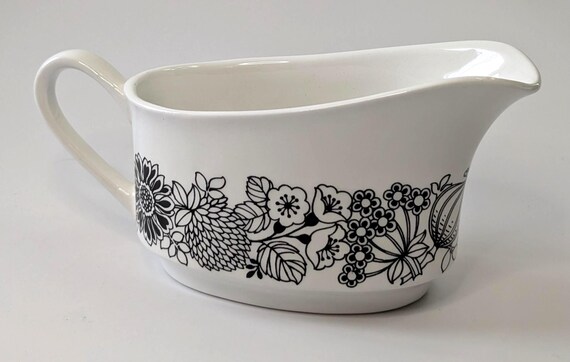 Vintage Grindley Manitou Ironstone - made in England - Gravy Boat