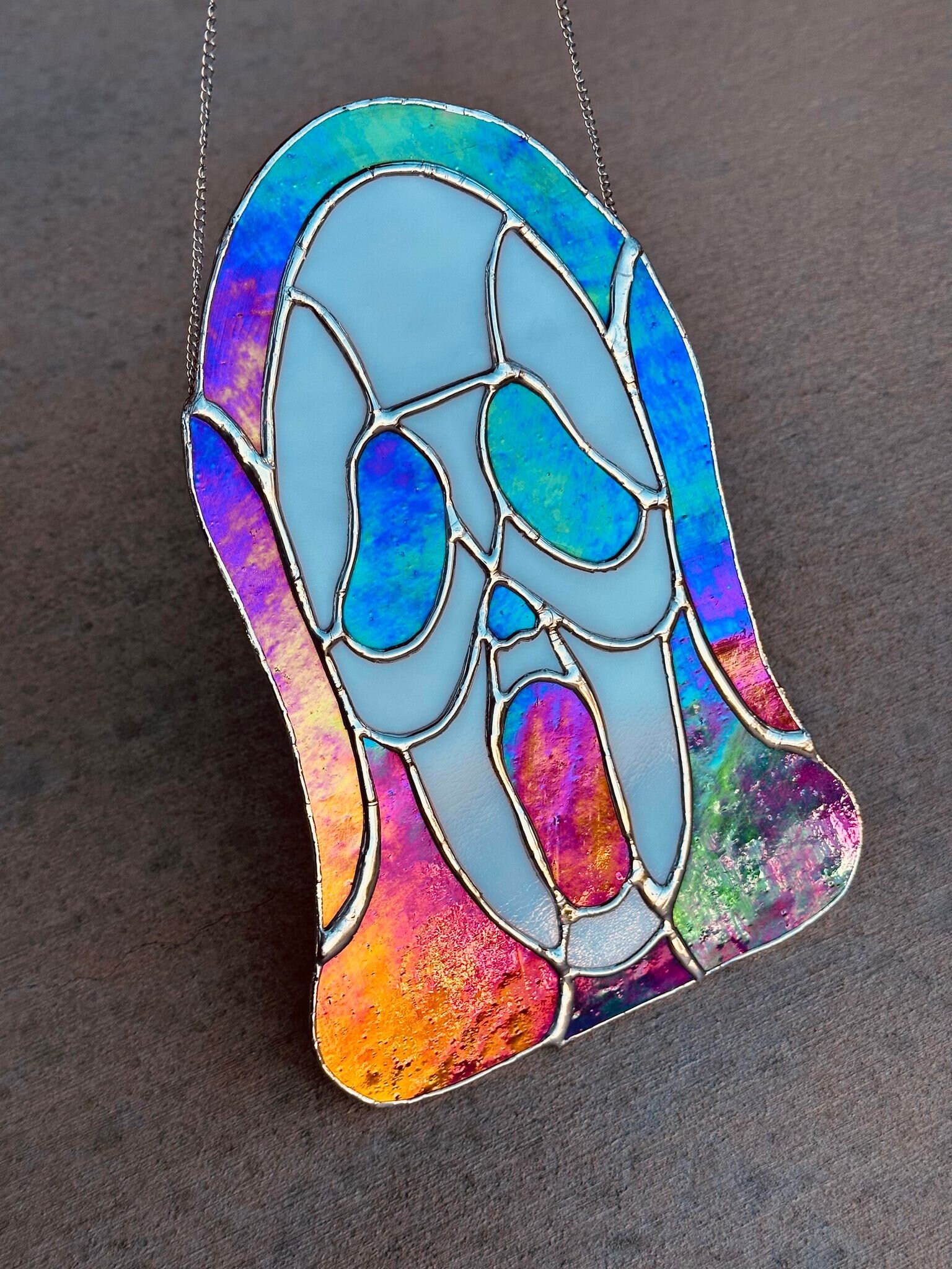 Ghostface Stained Glass Pattern Digital Download - Etsy