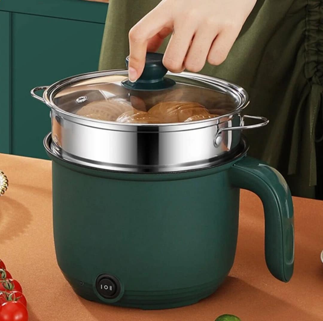 1.5L Electric Mini Home Cooking Pot 