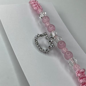 PINK HELLO KITTY Fairy Princess European Charm Bracelet With Pink Crystal  Beads $19.99 - PicClick