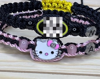 pulseras a juego kitty x bat