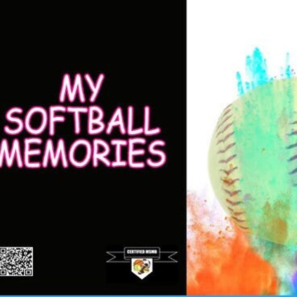 My Sports Memory Books - My Softball Memories