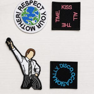Kissco Inspired Iron-On Patches