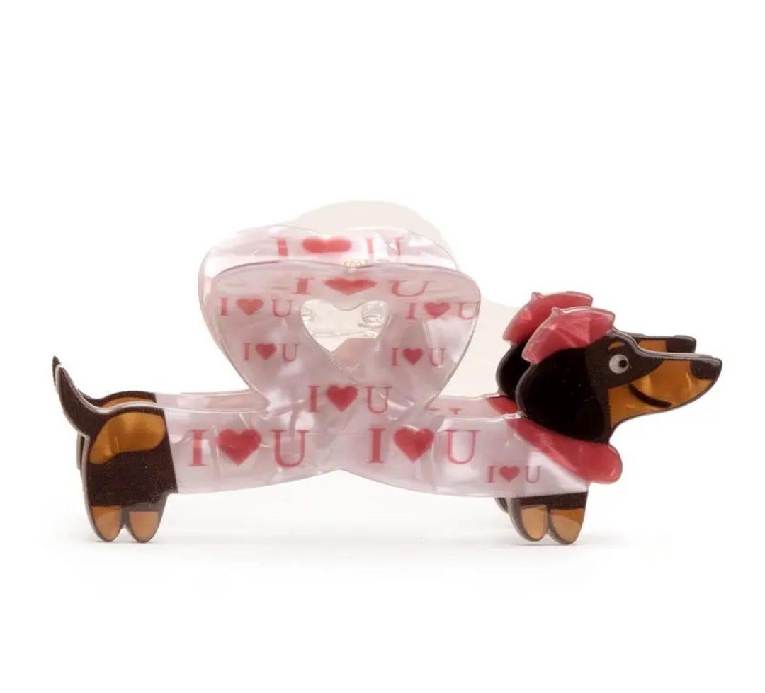 Dachshund Hair Clip Durable Hair Claw,hair Accessories ,gift  display picture 3