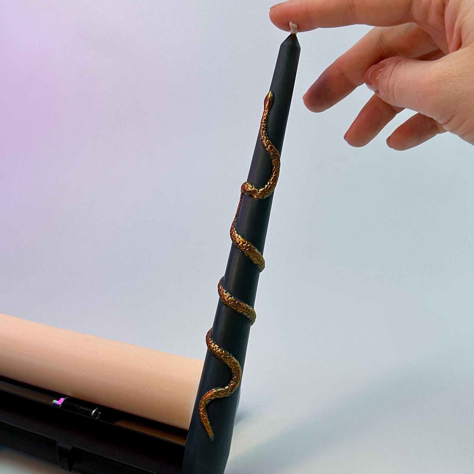 Snake Silicone Mold Pillar Candle, Table Candle Mold Snake, Silicone ...