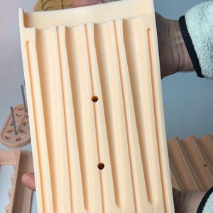 Silikonform för klassiskt pelarljus 4 i 1, Form för koniska ljus, Silikonform höga ljus, Vaxform organisera pelarljus bild 3