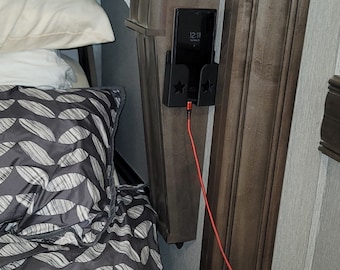 RV bedroom Cellphone holder