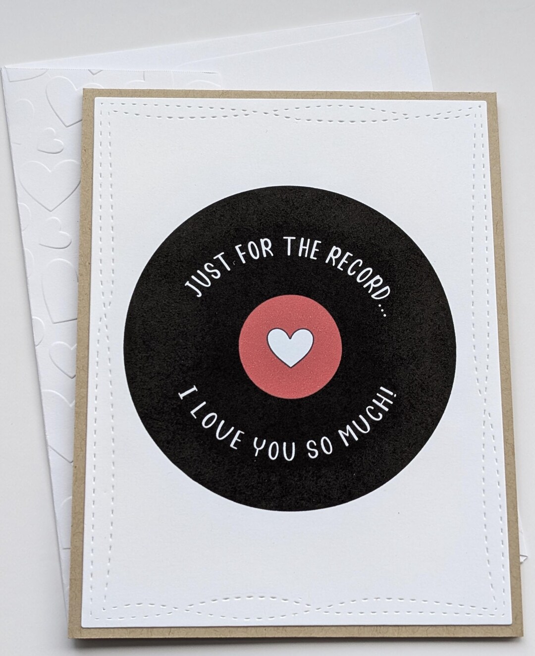 Love Card for Boyfriend – Funny Music Pun Vinyl Record – for Husband ...