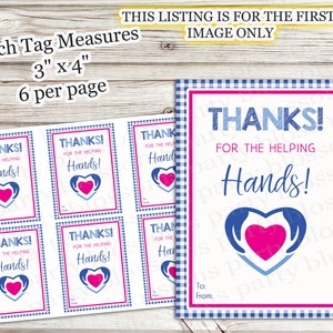 DOWNLOAD IMMEDIATO Grazie per l'aiuto delle mani Ti apprezzo Grazie per tutto quello che fai Staff dell'insegnante Apprezzamento del team Sapone Crema Mani Unghie