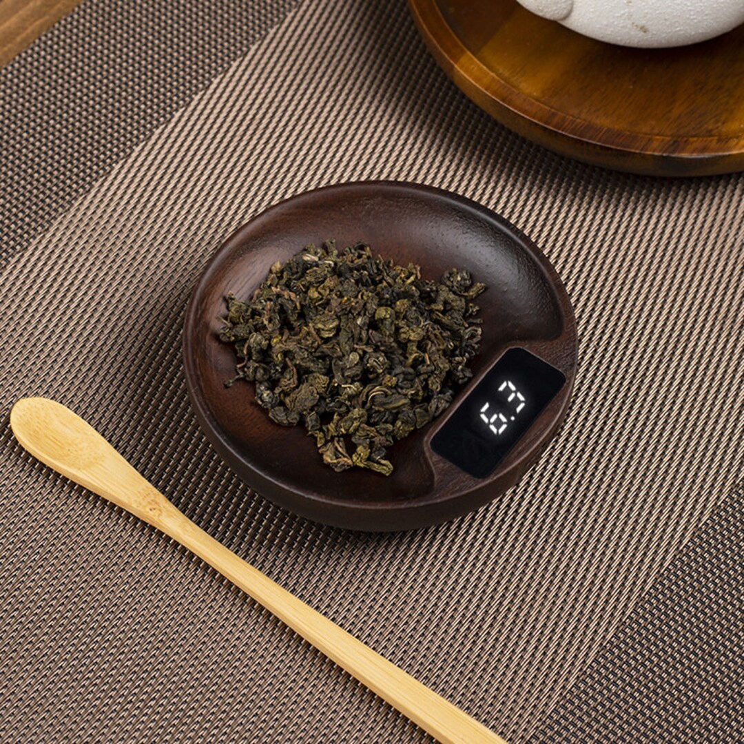 Solid Wood 200g/0.1g High Accurate Sensor Mini Digital Carat Coffee Tea ...