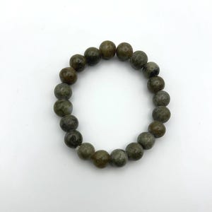 Natural Jade  Bracelet – Stretch Elastic Gemstone Jewelry