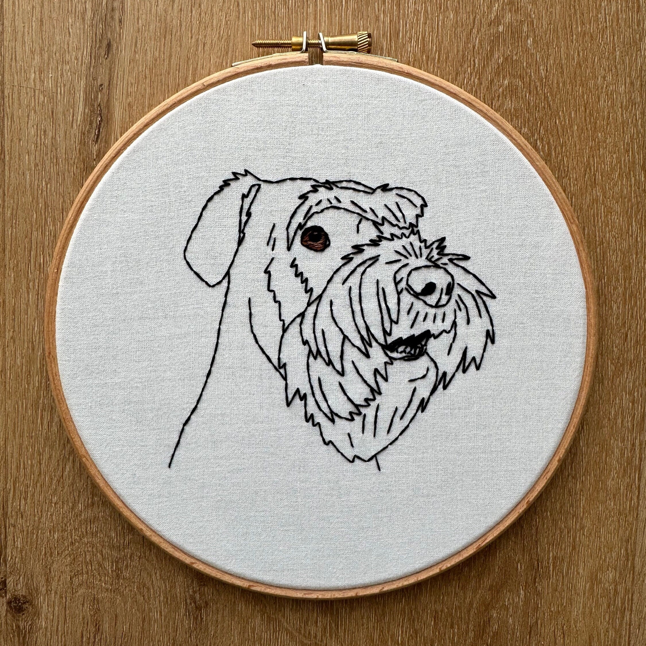 Schnauzer Dog Print Pattern Premium Backpack