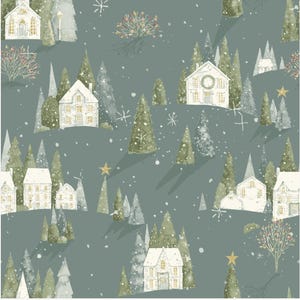 MAGICAL WINTERLAND /MAIN Home Sweet Home /Winter /Lisa Audit /Riley Blake Designs/C14940-Winter /cut continuous