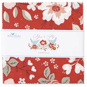 You & Me /Sandy Gervais /Riley Blake Designs /5&quot; stacker /42 pieces