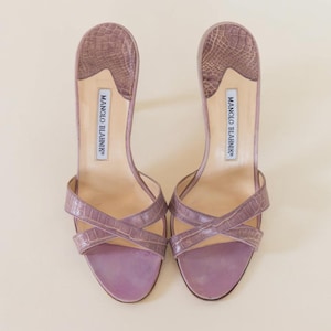 Vintage Manolo Blahnik Size 38 - Etsy