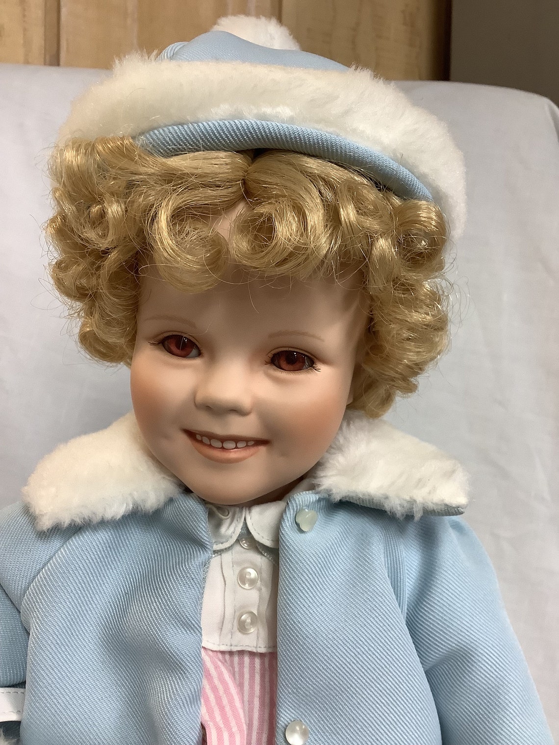 Danbury Mint Shirley Temple in Sundays Best COA G5669 Etsy