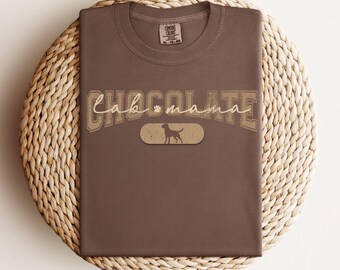 Chocolate Labrador Shirt Comfort Colors Lab Mama T-shirt Labrador Retriever Owner Gift Idea Lab Mom Vintage Retro Tee Gift for Lab Mom