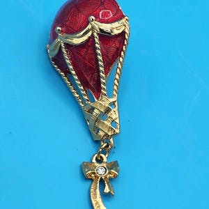 Vintage Avon Heißluftballon Pin