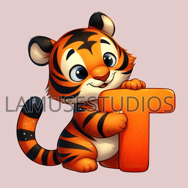 Alphabet Animals Clipart, Full Alphabet Pack Digital Clipart Alphabet