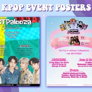 Custom Event Poster! ( Kpop events ! )