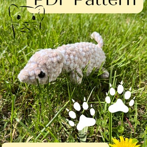 Adorable Ferret Amigurumi *PATTERN*