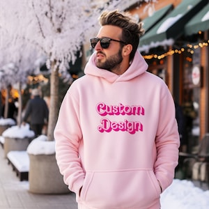 Custom Design - Unisex Hooded Sweatshirt, Personalized Funny Meme Gift, Gift for him, Gift for her