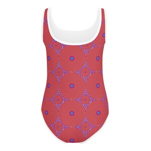 Sewa African Print Girls' Swimsuit